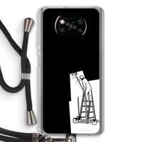 Musketon Painter: Xiaomi Poco X3 NFC Transparant Hoesje met koord