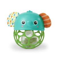 Lichtgevende muzikale rammelaar - BRIGHT STARTS - Giggle & Glow - Olifant speelgoed - Gemakkelijk vast te pakken Oball - Newborn+ - Unisex