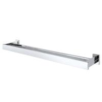 Dubbele handdoekhouder Haceka Edge | Wandmontage | 60 cm | RVS | Rechthoekig | Chroom
