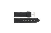 Horlogeband Festina F16586-1 / F16586-4 Leder Zwart 25mm