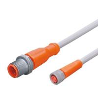 ifm Electronic EVW076 Verbindingskabel Aantal polen (sensoren): 3, 3 Stekker, recht, Bus, recht 0.3 m 1 stuk(s)