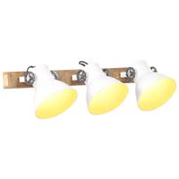VidaXL Wandlamp industrieel e27 65x25 cm wit