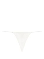 Fleur Du Mal string Luxe - Blanc