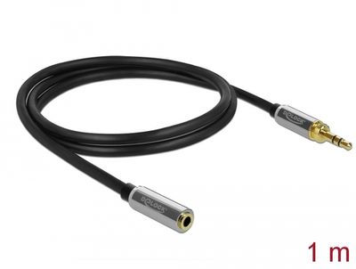 DeLOCK Stereo Jack 3,5 mm 3-Pin male > female verlengkabel
