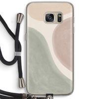 Geo #6: Samsung Galaxy S7 Transparant Hoesje met koord