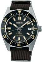 Horlogeband Seiko SPB239J1 / 6R35-00P0 / L0N3013J0 Onderliggend Nylon/perlon Bruin 20mm
