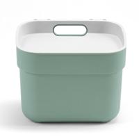 Curver ready to collect gft prullenbak 5l groen/grijs