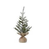 Decoris Kunstkerstboom met sneeuw ø30xh60cm