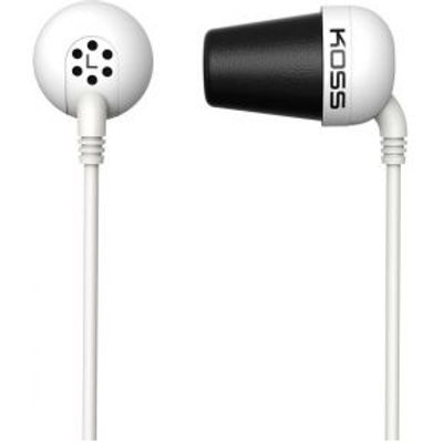 Koss Plug In-ear Bedraad Wit 3.5mm