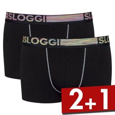 Sloggi 2 stuks Men Go ABC Organic Cotton Hipster
