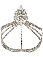 Jennifer Behr bijou pour la tête Aniyah à ornements en cristal - Argent
