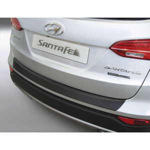 Bumper beschermer passend voor Hyundai Santa FE 2012- Zwart GRRBP567