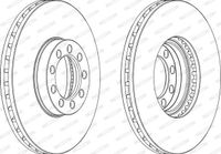 Remschijf FCR329A