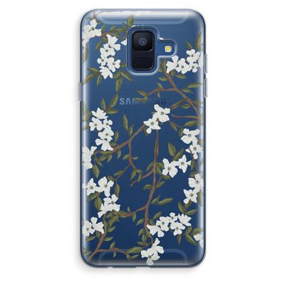 Blossoming spring: Samsung Galaxy A6 (2018) Transparant Hoesje