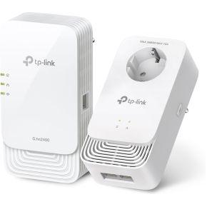 TP-Link PGW2440 KIT PowerLine-netwerkadapter 1428 Mbit/s Ethernet LAN Wifi Wit