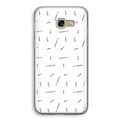 Hipster stripes: Samsung Galaxy A5 (2017) Transparant Hoesje