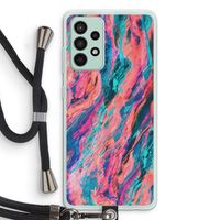 Electric Times: Samsung Galaxy A52s 5G Transparant Hoesje met koord