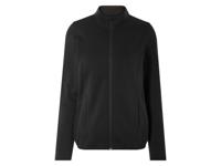 esmara Dames fleecevest (L (44/46), Zwart)