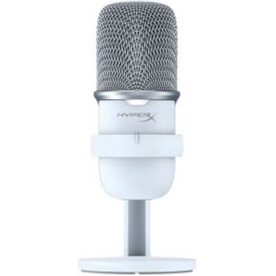 HyperX SoloCast Condenser Gaming Microfoon in wit