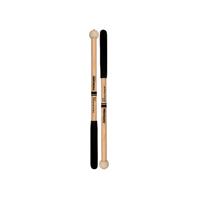 Promark ATH2 slagwerk mallet, stok & kwastje (brush) Rubber, Hout Mallets - thumbnail