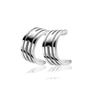 Zinzi by Mart Visser MVO1 Oorstekers zilver 19 x 9 mm