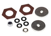 Rebuild kit, slipper clutch (steel disc (2)/ friction insert (2)/ 4.0mm NL (1)/ spring washers (2))