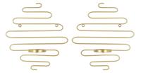 ALID WAND KANDELAAR SET 2 STUKS CM 33X10X34