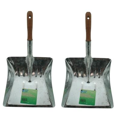 Benson Blik zonder stoffer - 2x - voor buiten - verzinkt - 22 cm
