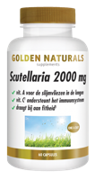 Golden Naturals Supplementen Scutellaria 2000mg 60Capsules