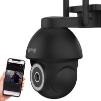 Gologi Superior Outdoorcamera - Beveiligingscamera - Security camera - Muur/Dakbevestiging - 4MP - wifi en app - Zwart - thumbnail
