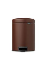 Brabantia pedaalemmer newlcon 3 liter mineral cosy brown - thumbnail