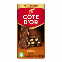 Cote D'or bloc puur/noot (20x 100g)