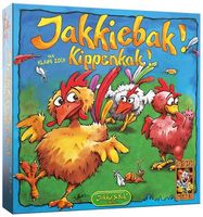 999 Games Jakkiebak! Kippenkak! Bordspel Leren - thumbnail