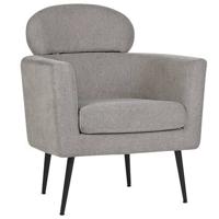 Beliani - SOBY - Fauteuil - Taupe - Polyester