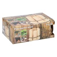 Houten Aanmaakblokjes van Hout, 6-pack