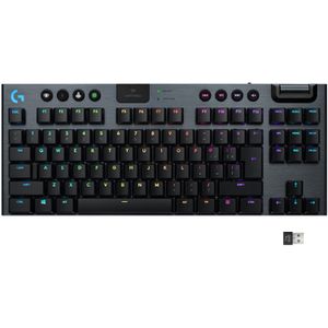 Logitech G915 TKL LIGHTSPEED Wireless RGB Mechanical Gaming Keyboard gaming toetsenbord US International, TKL, LIGHTSYNC RGB