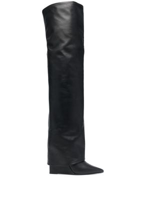 Le Silla bottes à design replié 125 mm - Noir