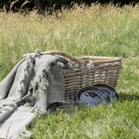 Rotan picknickmand Laura - thumbnail