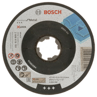 Bosch Accessoires Doorslijpschijf Metaal X-Lock 115X2.5mm - 2608619781