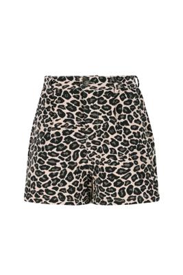Like Flo winter short meisjes - blauw/beige - Fini - geweven