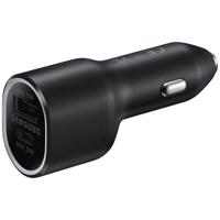 Samsung EP-L4020NBEGEU USB-oplader 25 W, 15 W 1x USB-C, 1x USB-A USB PD 3.0, QC 2.0, Adaptive Fast Charge Zwart Auto Snellader