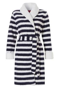Rebelle damesbadjas streep-2xl
