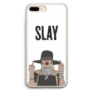 Slay All Day: iPhone 7 Plus Transparant Hoesje