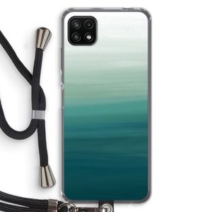 Ocean: Samsung Galaxy A22 5G Transparant Hoesje met koord