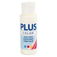 Creativ Company Plus color acrylverf off-white, 60ml
