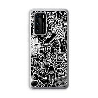 Vexx Black Mixtape: Huawei P40 Transparant Hoesje