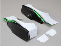 Losi - Left and Right Rear Fender Set Black: Super Baja Rey (LOS250027) - thumbnail