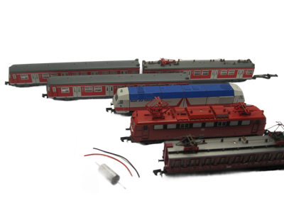 micromotor NA011 motor ombouwset voor Arnold BR 240 DE 1024, DR DRG BR 96, K.Bay.Sts.B. Gt 2 x 4/4, DB BR 150*, DB DRG BR 116 E16, DB DRG ET 88, DB BR 420, US loco S2