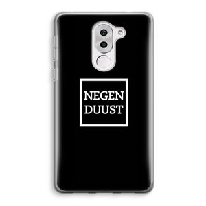 Negenduust black: Honor 6X Transparant Hoesje