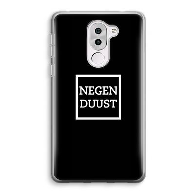 Negenduust black: Honor 6X Transparant Hoesje